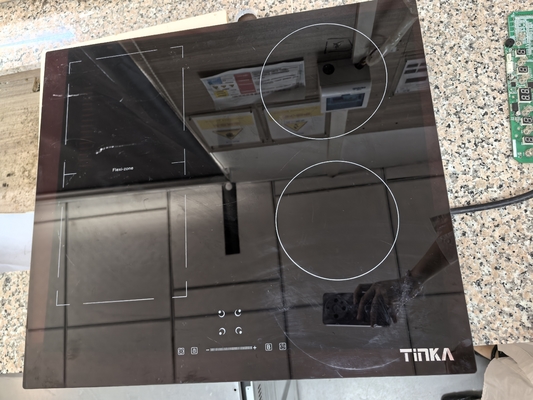 ซื้อ เตาอบเซรามิก 60 ซม. เครื่องเผาเตาไฟฟ้า ภายใน เครื่องเผาแก้วดํา มี 4 โซนทําอาหาร online manufacture